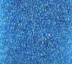 Glaskiesel Musterplatte Ocean Blue